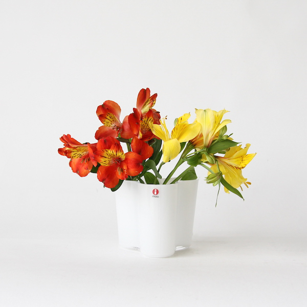 ホワイトAlvar Aalto ベ-ス95mm・画像