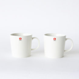 Teema マグカップ ペアセット ホワイト・画像