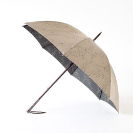 ベ-ジュ晴雨兼用長傘 ジャカ-ドアンブレラ・画像