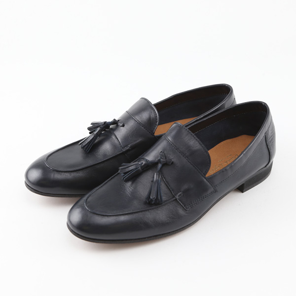 36モカシン（タッセルシュ-ズ）HELEN BLU NAVY・画像