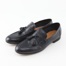 37モカシン（タッセルシュ-ズ）HELEN BLU NAVY・画像