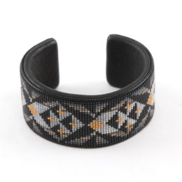 ブラック/ゴ-ルドビ-ズバングル・画像