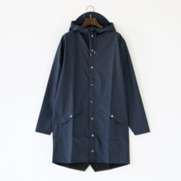 NavyLong Jacket（レインコ-ト） 160cm-170cm・画像