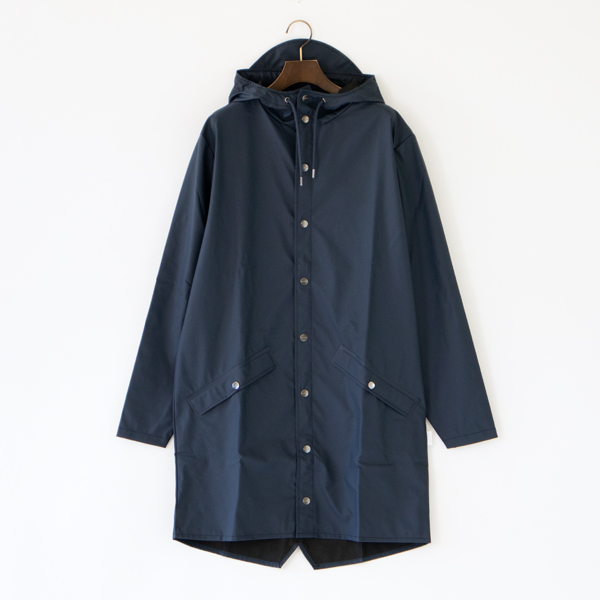 NavyLong Jacket（レインコ-ト） 160cm-170cm・画像