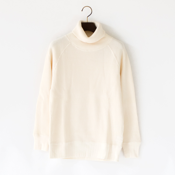 OFFス-パ-ヘビ-ワッフル タ-トルネック・画像