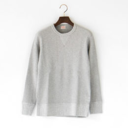 H/GRAYス-パ-ヘビ-ワッフル スウェットロングスリ-ブ・画像