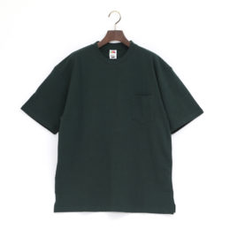 DARKGREEN MFRUIT HEAVY WEIGHT POCKET TEE・画像