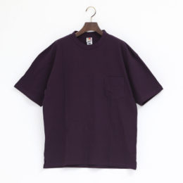 DARKPURPLE MFRUIT HEAVY WEIGHT POCKET TEE・画像