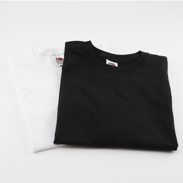 BLACK & WHITEFRUIT PACK TEE 2枚セット・画像