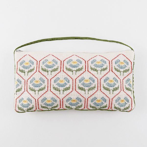 GREENベルベットリボンポ-チ・画像