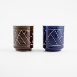 BLUE & BROWN湯呑セット カンナイ・画像