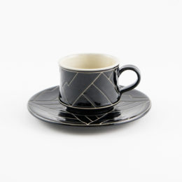 BLACKカップ&ソ-サ- カンナイ・画像