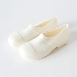 38ラバ-クロッグ（レインシュ-ズ） WHITE・画像