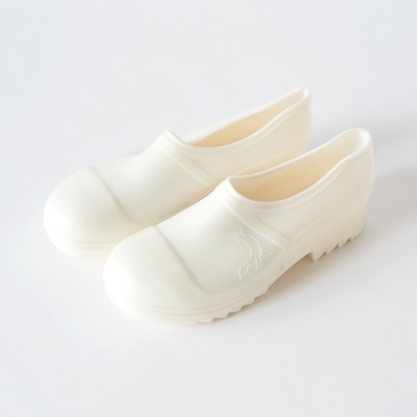 38ラバ-クロッグ（レインシュ-ズ） WHITE・画像