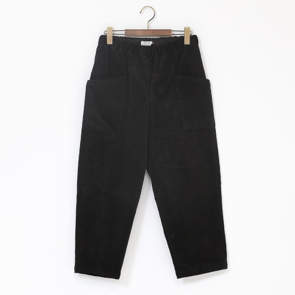 BLACK8Wストレッチコ-ル パンツ・画像