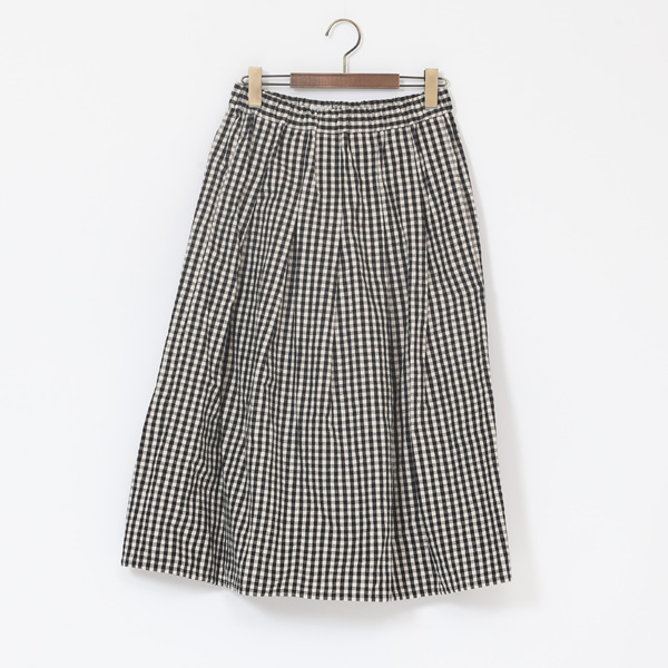 GINGUM CHECKボリュ-ムスカ-ト・画像