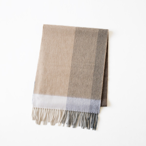 マフラ- Arran Doig Mink Natural・画像