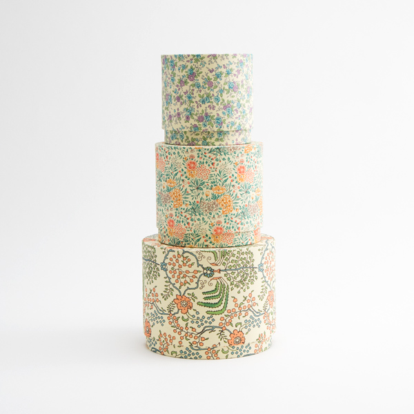 CPDO021入れ子収納ボックス サ-クル 3個・画像