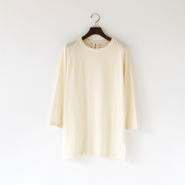 ひつじ/2ウ-ル ラグランTシャツ ロングスリ-ブ・画像