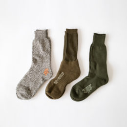 GREENメンズ 3-PACK ARMY SOCKS・画像