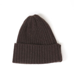 BROWNニット帽 hance・画像