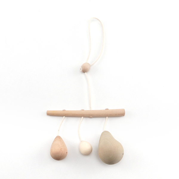 あのまとぺ ゆらゆらからん（木のモビ-ル）・画像