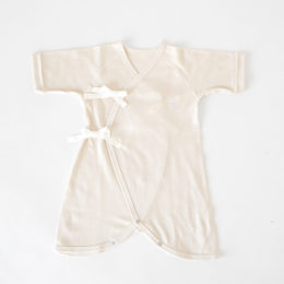 LIGHT BEIGE GRAYベビ- コンビ肌着・画像