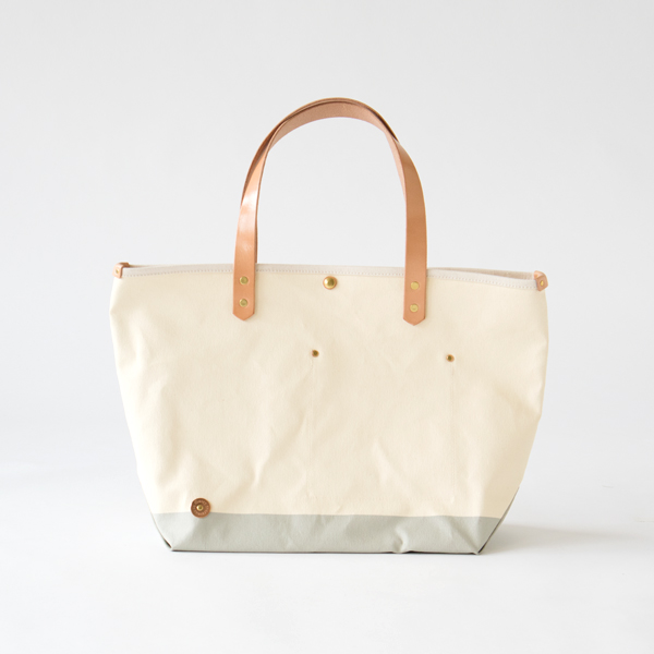 NATURAL/MILK/NIMBUS帆布 ト-トバッグ(M) PINE 9号 SCCP002・画像