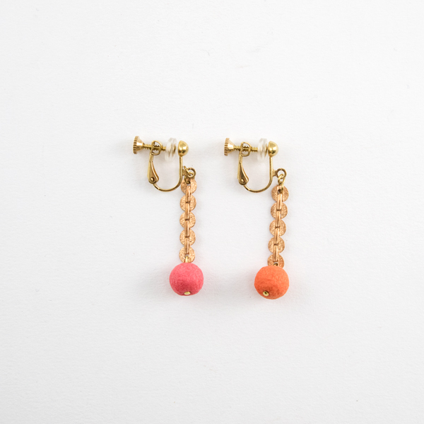 E1813MG朝焼け イヤリング・画像