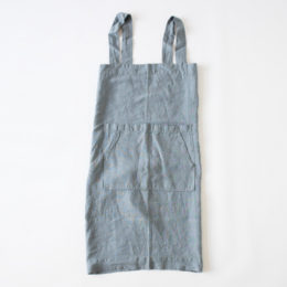 BLUE FOGリネンエプロン Pinafore apron Colors・画像