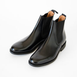 4Hサイドゴアブ-ツ CHELSEA BOOT 1829 Black・画像