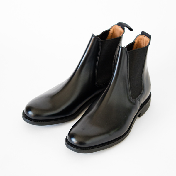 4Hサイドゴアブ-ツ CHELSEA BOOT 1829 Black・画像