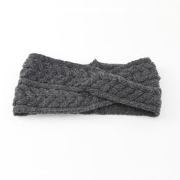 SLATE GREYス-パ-ソフトメリノ ヘアバンド・画像