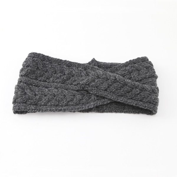 SLATE GREYス-パ-ソフトメリノ ヘアバンド・画像