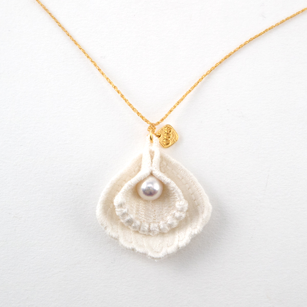 ホワイトシェル ネックレス・画像