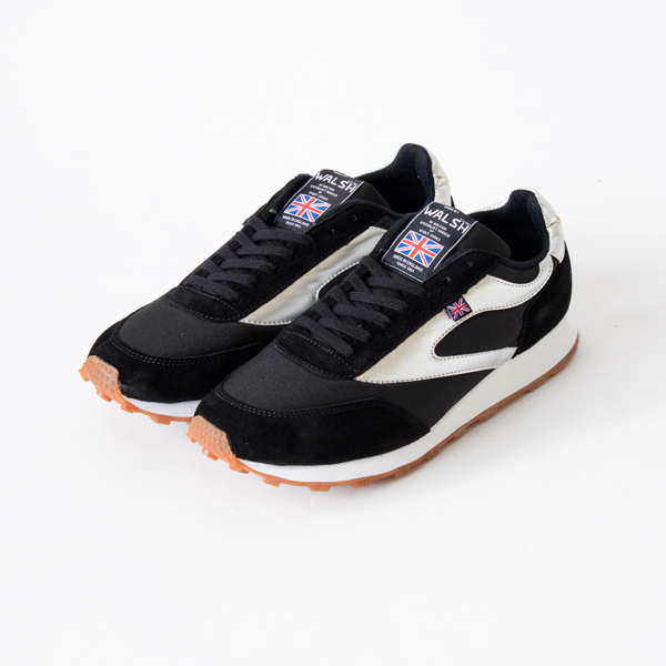 4/23cmWALSH スニ-カ- Horwich BLK／SIL・画像