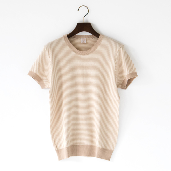 SPIAGGIA鹿の子ショ-トスリ-ブ・画像