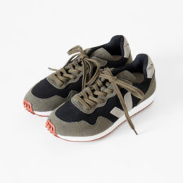 36.0VEJA ランニングシュ-ズ SDU BLACK OXFORD GREY OLIVE・画像