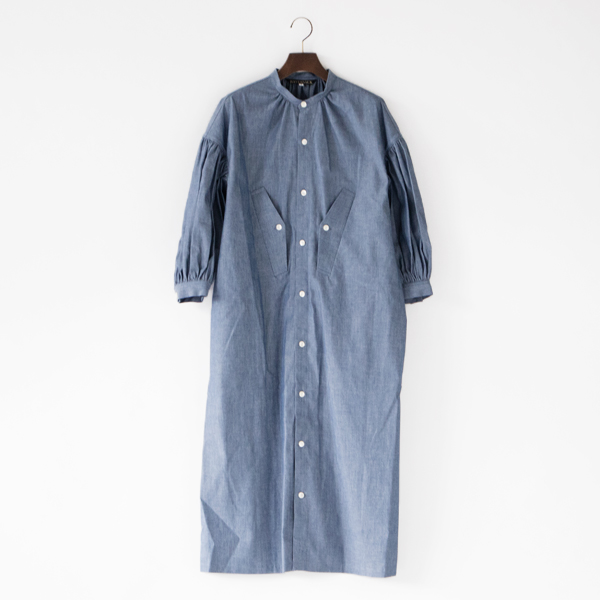 BLUE 15oz CHAMBRAY ワンピ-ス・画像