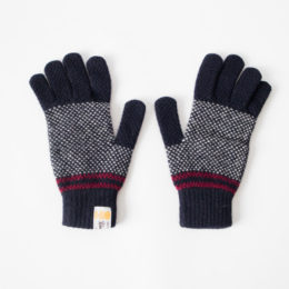 1901 NAVYメンズ TAIN ニットグロ-ブ・画像