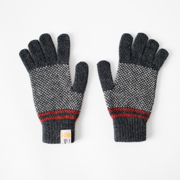 1902 GREYメンズ TAIN ニットグロ-ブ・画像