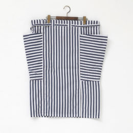 NAVY STRIPEサイドポケットエプロンスカ-ト・画像