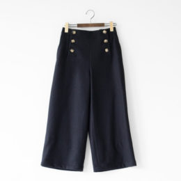 NAVY 40圧縮ウ-ルマリンパンツ・画像