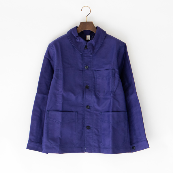 0ユニセックス TRADITIONAL WORKER JACKET カバ-オ-ル BLEU DE TRAVAIL・画像
