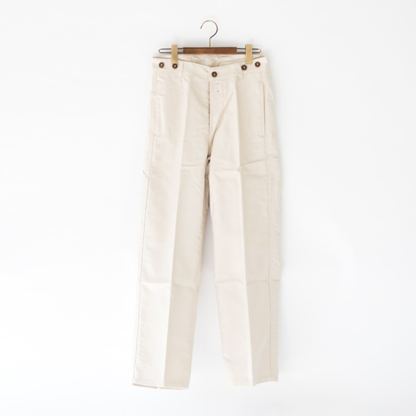 2ユニセックス TRADITIONAL WORKER TROUSERS ワ-クパンツ BEIGE・画像