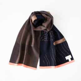 NAVYリバ-シブルマフラ-・画像