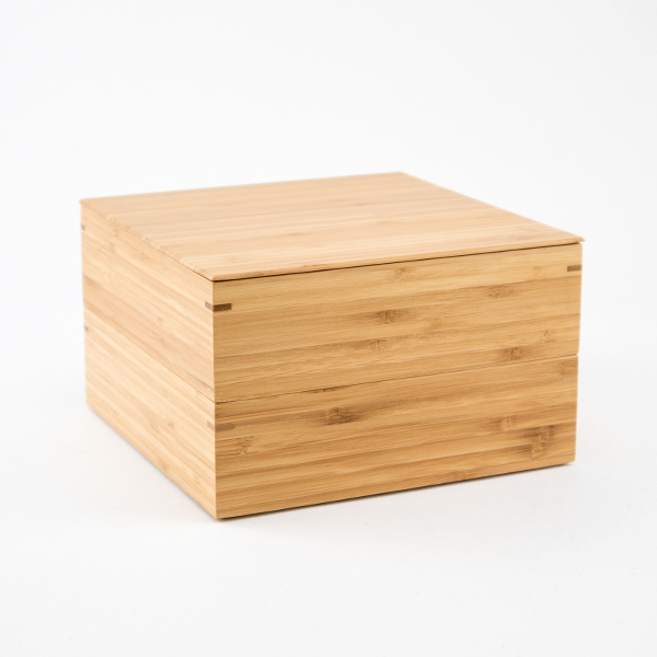 6.5寸 二段重箱（仕切り付）・画像