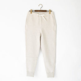 Sユニセックス 裏毛スウェットパンツ OATMEAL・画像