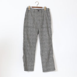 OFF BLACK Mグレンチェック ベイカ-パンツ・画像