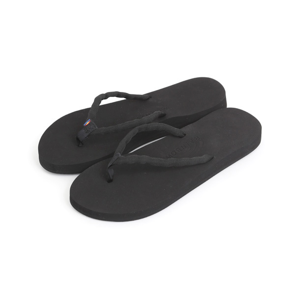 6.0ビ-チサンダル ブラック・画像